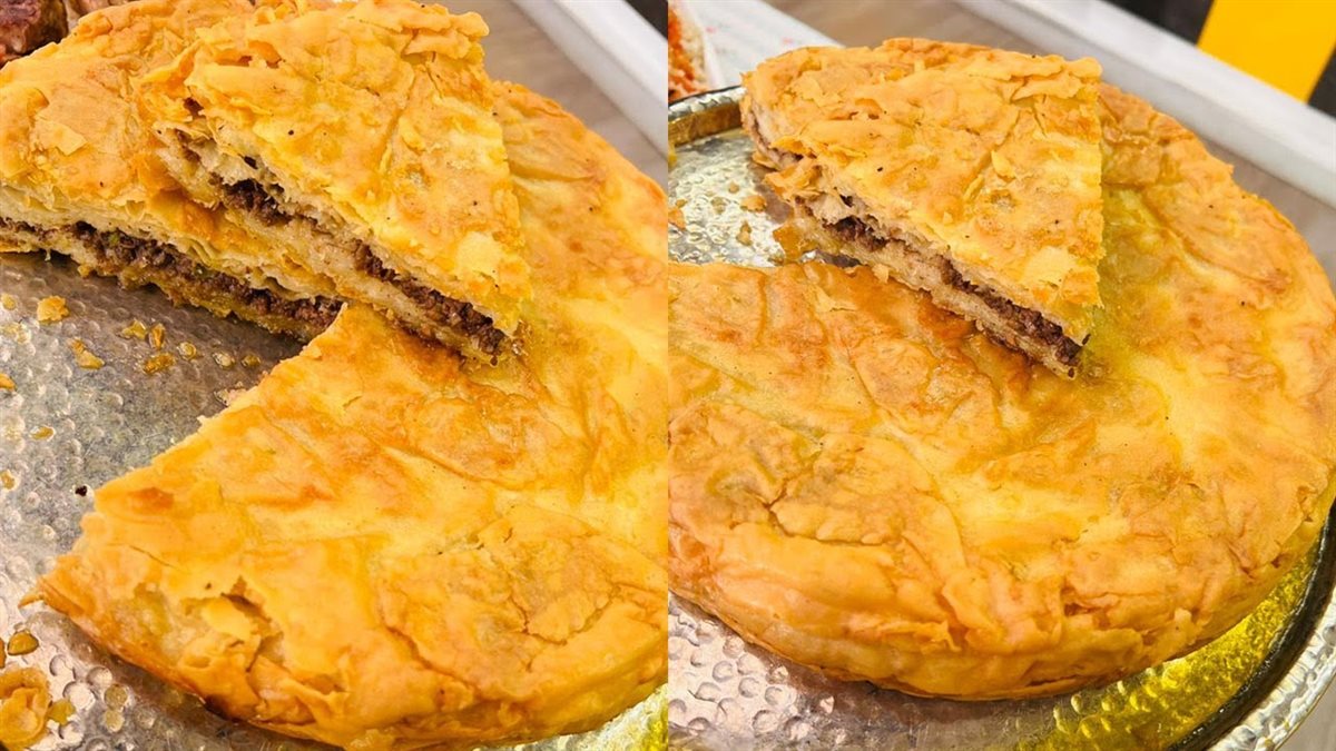 طريقة عمل صينة الرقاق باللحمة