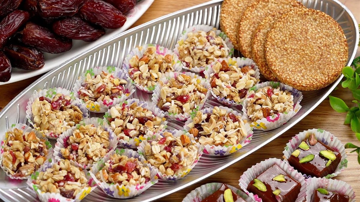 طريقة عمل حلوى صحية بمكونات بسيطة