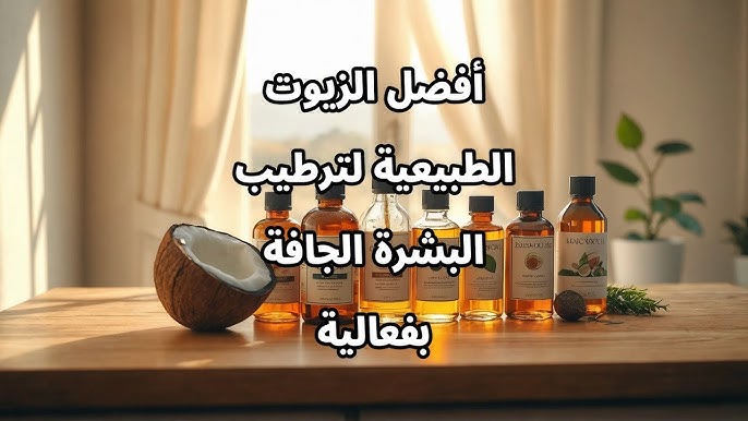 زيوت الطبيعية لترطيب الجسم