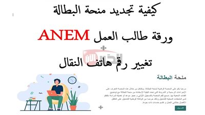 طريقة تجديد منحة البطالة بالجزائر 2025 عبر الوكالة الوطنية للتشغيل الكترونيًا 