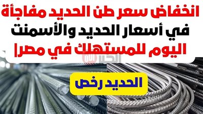 سعر طن الحديد اليوم حديد عز الاربعاء 11 يونيو 2025 في مصر