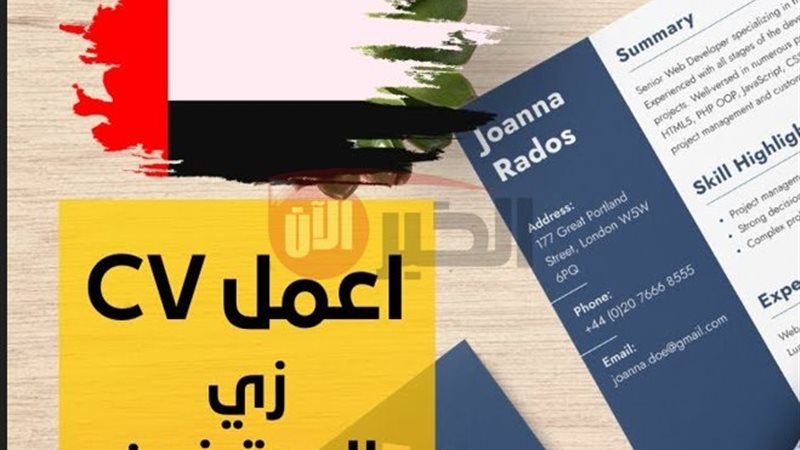 طريقة كتابة CV للعمل