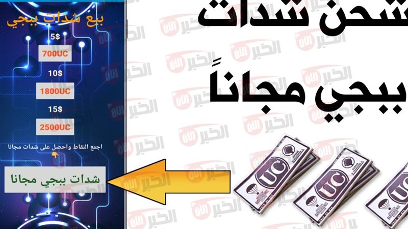 شحن شدات ببجي