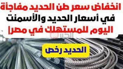 سعر طن الحديد اليوم حديد عز الخميس 12 يونيو 2025 في مصر