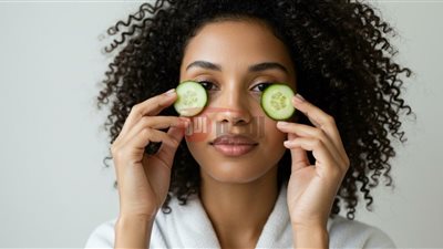 ماسكات للهالات السوداء وانتفاخ تحت العين بمواد طبيعية وآمنة في المنزل