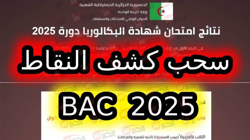 كشف النقاط بكالوريا