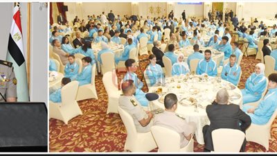 تكريم لاعبي المؤسسات العسكرية في احتفال رسمي بحضور كبار القيادات